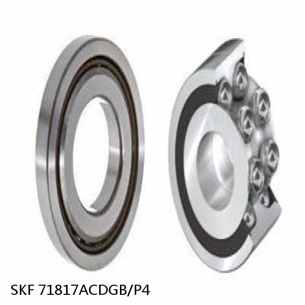 71817ACDGB/P4 SKF Super Precision,Super Precision Bearings,Super Precision Angular Contact,71800 Series,25 Degree Contact Angle