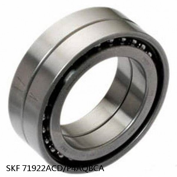 71922ACD/P4AQBCA SKF Super Precision,Super Precision Bearings,Super Precision Angular Contact,71900 Series,25 Degree Contact Angle