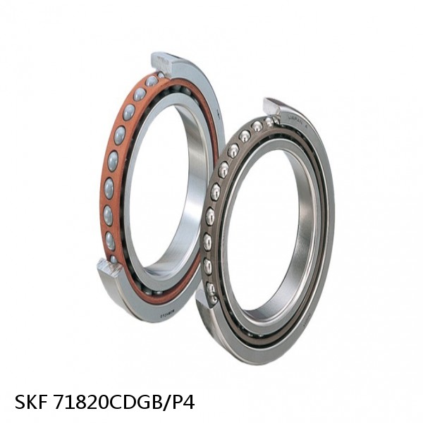 71820CDGB/P4 SKF Super Precision,Super Precision Bearings,Super Precision Angular Contact,71800 Series,15 Degree Contact Angle